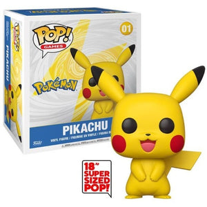 18" Pikachu (Pokemon) Super-Sized Funko Pop #01