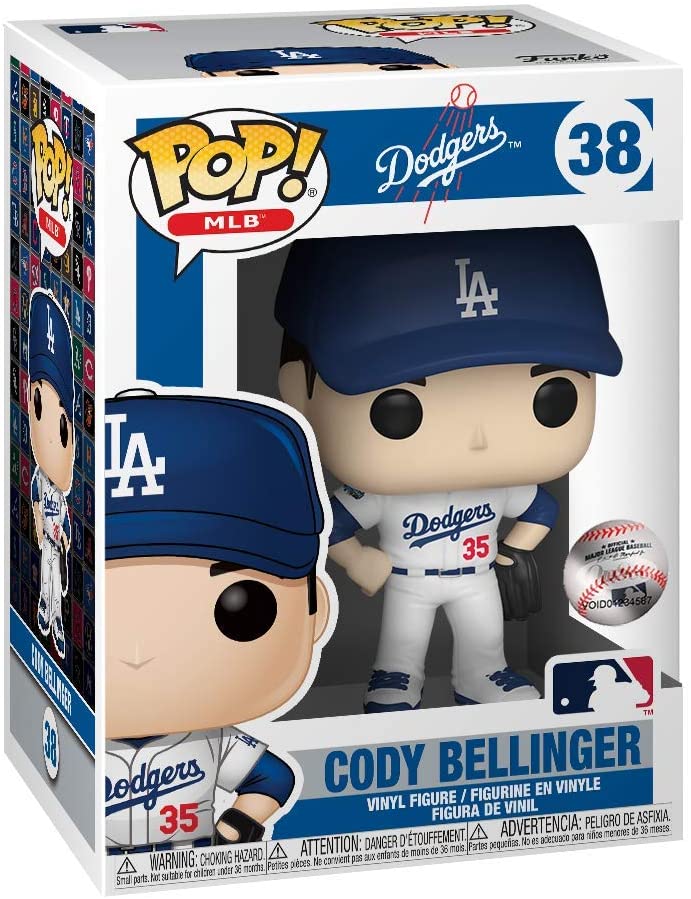 Funko Pop! MLB Los Angeles Dodgers Clayton Kershaw Road Uniform