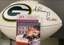Load image into Gallery viewer, Ahman Green (Green Bay Packers) Full Sized Football w/COA