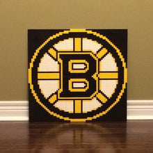 Load image into Gallery viewer, Lego Mosaic "Boston Bruins" by Jack Ferdman w/COA