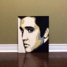 Load image into Gallery viewer, Lego Mosaic "Elvis" by Jack Ferdman w/COA