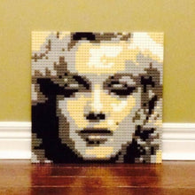 Load image into Gallery viewer, Lego Mosaic "Marilyn" by Jack Ferdman w/COA