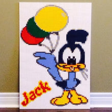 Load image into Gallery viewer, Lego Mosaic "Baby Road Runner" (Custom) by Jack Ferdman