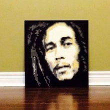 Load image into Gallery viewer, Lego Mosaic "Bob Marley" by Jack Ferdman w/COA