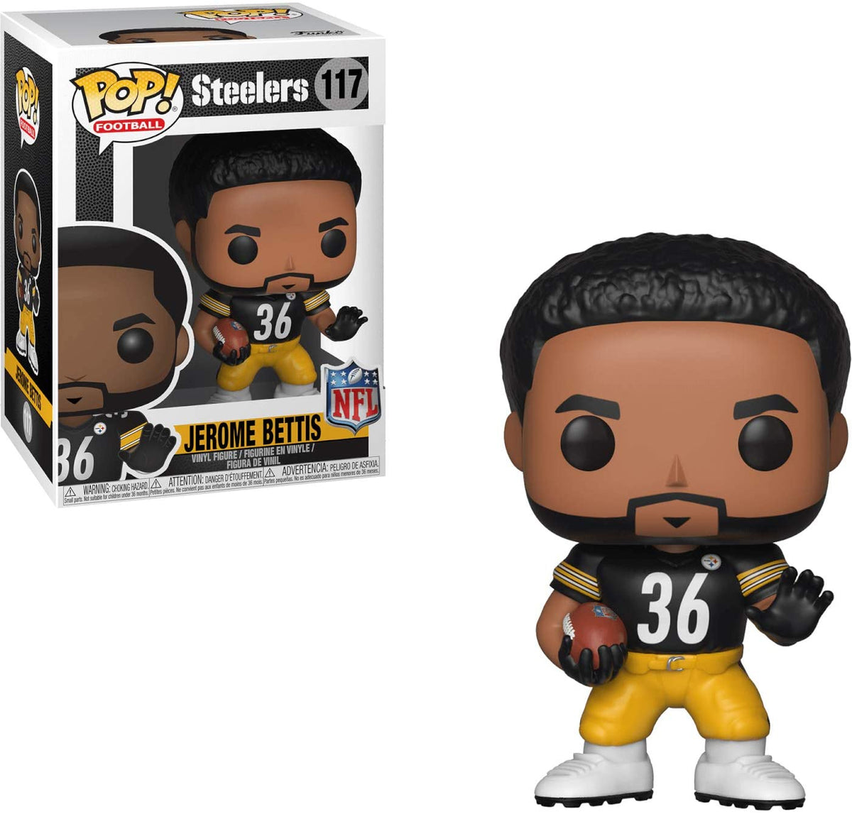 Pop! NFL Legends: Jerome Bettis-steelers (Funko)