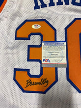 Load image into Gallery viewer, SIGNED Bernard King (New York Knicks) Basketball Jersey (w/COA)
