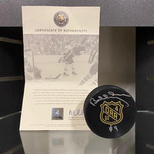 Load image into Gallery viewer, SIGNED Bobby Orr SPECIAL EDITION 50th Anniversary Hockey Puck (w/COA)