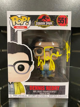 Load image into Gallery viewer, SIGNED Wayne Knight (Dennis Nedry - Jurassic) Funko Pop #551 W/COA