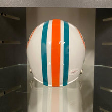 Load image into Gallery viewer, SIGNED Bob Griese Miami Dolphins Mini-Helmet w/COA