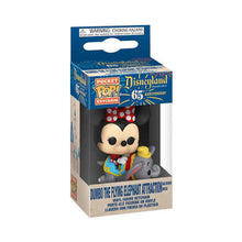 Load image into Gallery viewer, POCKET FUNKO KEYCHAIN: DUMBO THE FLYING ELEPHANT W/MINNIE