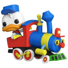Load image into Gallery viewer, Donald Duck on the Casey Jr. Cicurs Train Attraction Funko Pop #01