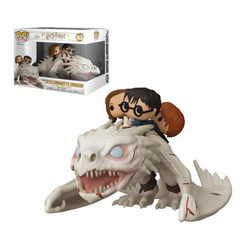 Harry, Hermione, & Ron Riding Gringotts Dragon (Harry Potter) Funko Pop #93