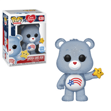 Load image into Gallery viewer, America Cares Bear (Glitter) LIMITED EDITION Funko Pop #638