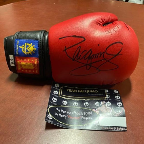 SIGNED Manny Pacquiao (Philippines) 