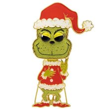 Load image into Gallery viewer, Large Enamel Funko Pop! Pin: The Grinch #11