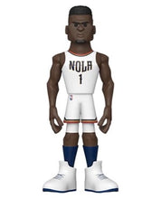 Load image into Gallery viewer, FUNKO GOLD: 5&quot; NBA - Zion Williamson - Home Jersey (New Orleans Pelicans)