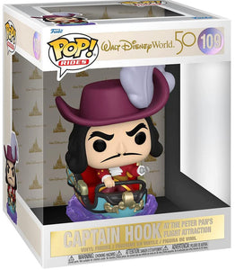 Hook on Peter Pan Flight (Walt Disneyworld 50th) Funko Pop #109