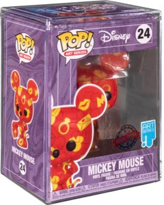 MIckey Mouse (ART SERIES) Amazon Exclusive  Funko Pop #24 w/ hard case