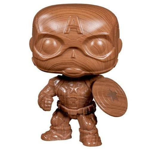 Captain America Wood (Entertainment Earth) Funko Pop #584