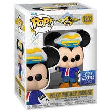 Load image into Gallery viewer, Pilot Mickey Mouse - LIMITED EDITION EXPO 2022 Funko Pop #1232