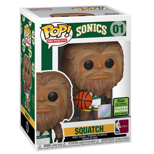 Squatch - NBA Mascot (Seattle Super Sonics) Special Edition Funko Pop #01