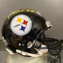 Load image into Gallery viewer, SIGNED Jack Ham (Pittsburgh Steelers) Mini-Helmet w/COA