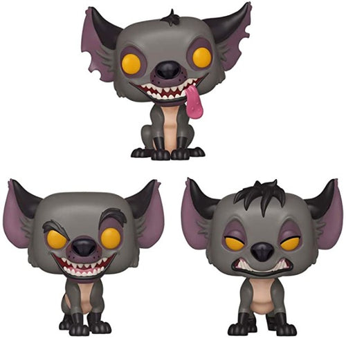 Hyenas 3-PACK - Banzai, Shenzi & Ed (The Lion King) Special Edition Funko Pops