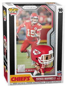 Patrick Mahomes II (Kansas City) Funko Pop TRADING CARD #10