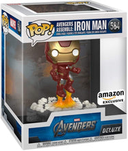 Load image into Gallery viewer, Avengers Assemble: Iron Man (AMAZON EXCLUSIVE) DELUXE Funko Pop #584
