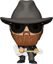 Load image into Gallery viewer, Billy Gibbons (ZZ Top) Flocked Funko Pop #164