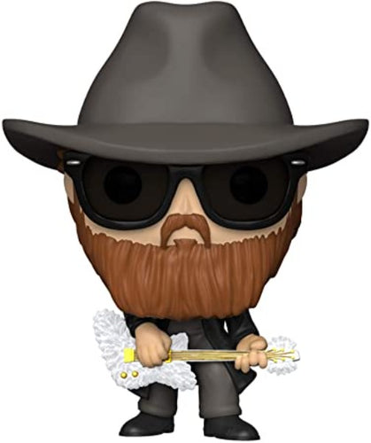 Billy Gibbons (ZZ Top) Flocked Funko Pop #164