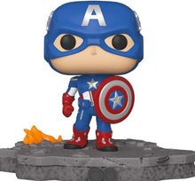Load image into Gallery viewer, Avengers Assemble: Captain America (AMAZON EXCLUSIVE) DELUXE Funko Pop #589