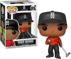 Tiger Woods (Red Shirt) Funko Pop #01