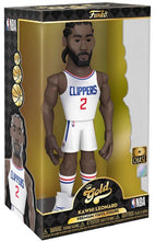 Load image into Gallery viewer, FUNKO GOLD: 12&quot; NBA - Kawhi Leonard (Los Angeles Clippers) LIMITED EDITION CHASE