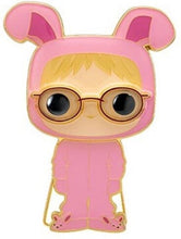 Load image into Gallery viewer, Large Enamel Funko Pop! Pin: A Christmas Story - Ralphie in Bunny Suit (#13)