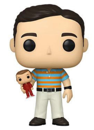 Andy - Holding Oscar (40 Year Old Virgin) Special Edition CHASE Funko Pop #1064