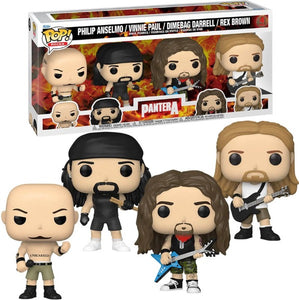 Pantera (Rocks) Funko Pop - 4 PACK