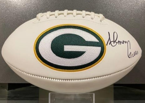 Ahman Green (Green Bay Packers) Full Sized Football w/COA