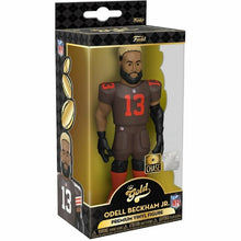 Load image into Gallery viewer, FUNKO GOLD: 5&quot; NFL - Odell Beckham Jr. (Cleveland Browns) Ltd. Ed. CHASE