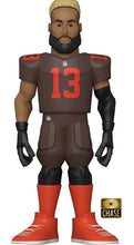 Load image into Gallery viewer, FUNKO GOLD: 5&quot; NFL - Odell Beckham Jr. (Cleveland Browns) Ltd. Ed. CHASE