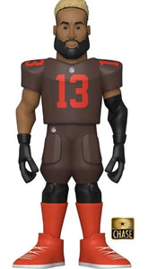 FUNKO GOLD: 5" NFL - Odell Beckham Jr. (Cleveland Browns) Ltd. Ed. CHASE