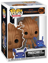 Load image into Gallery viewer, Pinocchio &amp; Cricket (Guillermo Del Toro&#39;s Pinocchio) Funko Pop #1299