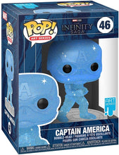 Load image into Gallery viewer, Captain America - Blue ARTIST SERIES (Infinity Saga) Funko Pop #46