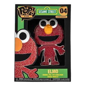 Large Enamel Funko Pop! Pin: Sesame Street - Elmo #04