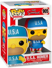Load image into Gallery viewer, U.S.A. Homer (The Simpsons) Funko Pop #905