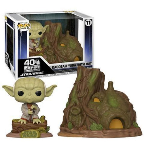 Dagobah Yoda with Hut (Star Wars) Funko Pop #11