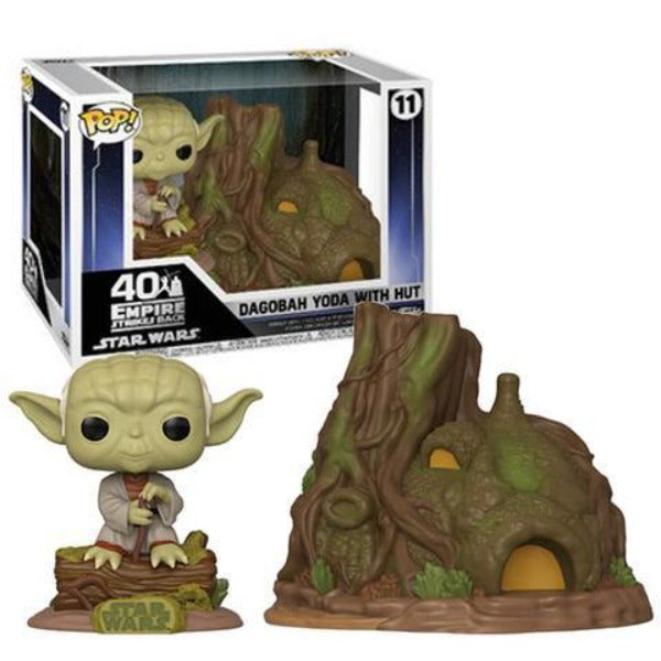 Dagobah Yoda with Hut (Star Wars) Funko Pop #11