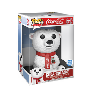 10" Super-Sized Coca Cola Bear Funko Pop (Limited Edition) #59