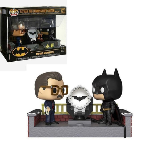 Batman and Commissioner Gordon (w/Light Up Bat Signal) Funko Pop #291