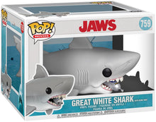 Load image into Gallery viewer, Great White Shark w/diving tank (Jaws) Funko Pop #759